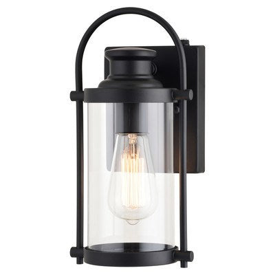 5.75-in Outdoor Wall Light Matte Black by Vaxcel International