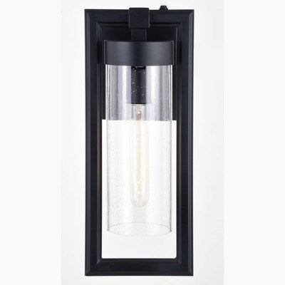 6.5-in Outdoor Wall Light Matte Black