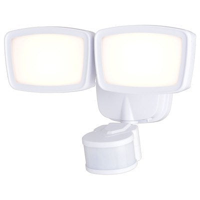 10.75-in. 2L LED CCT Adj. Outdoor Motion Security Flood Light White 240 Deg. by Vaxcel International