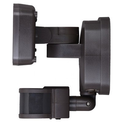 10.75-in. 2L LED CCT Adj. Outdoor Motion Security Flood Light Bronze 240 Deg.