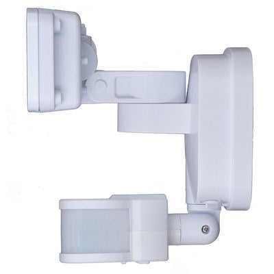 13.25-in. 3 Light LED CCT Adj. Outdoor Motion Sensor Security Flood Light White