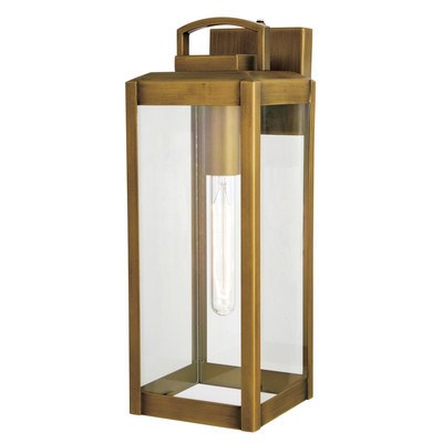 6-in. Outdoor Wall Light Vintage Brass by Vaxcel International