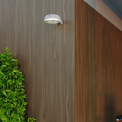 7-in. Dusk-to-Dawn LED Area Light Gray