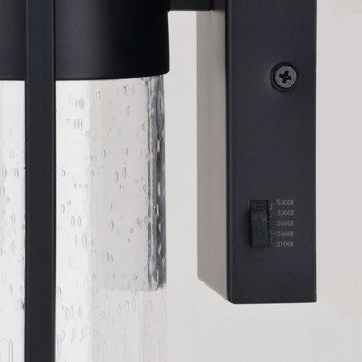 5-in. LED Outdoor Wall Light Matte Black