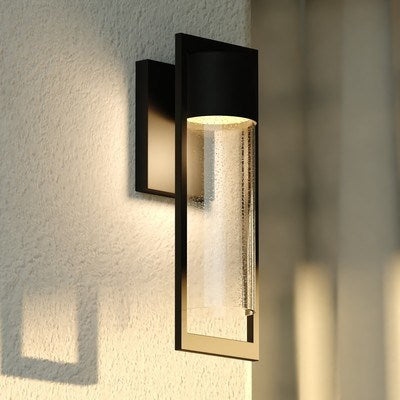 5-in. LED Outdoor Wall Light Matte Black