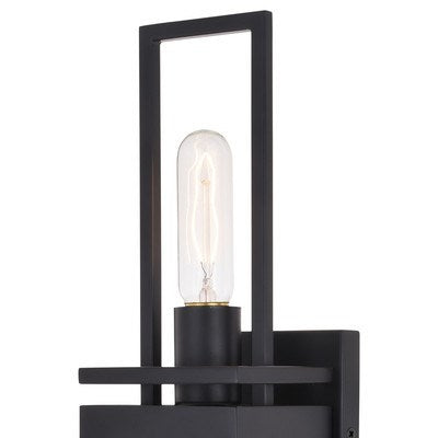 2 Light Wall Light Matte Black