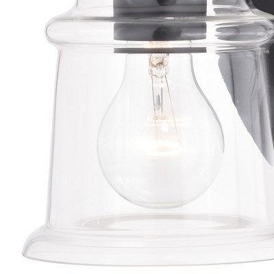 1 Light Vanity Matte Black