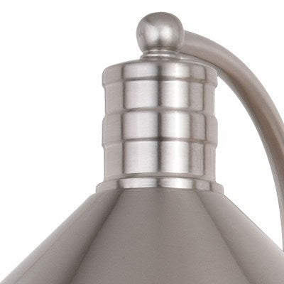 3 Light Vanity Satin Nickel and Matte White