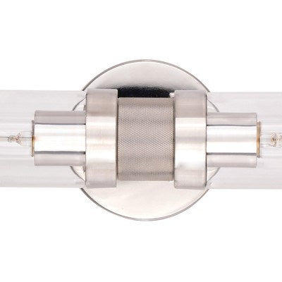 2 Light Wall Light Polished Nickel