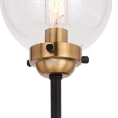 2 Light Wall Light Oil Rubbed Bronze and Muted Brass