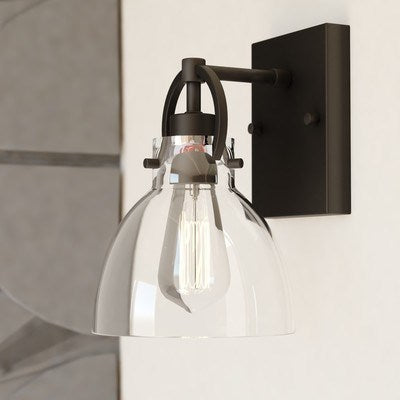 1 Light Vanity Matte Black