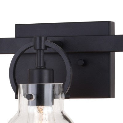 3 Light Vanity Matte Black