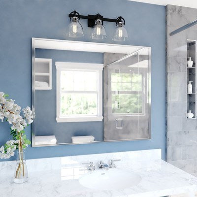 3 Light Vanity Matte Black