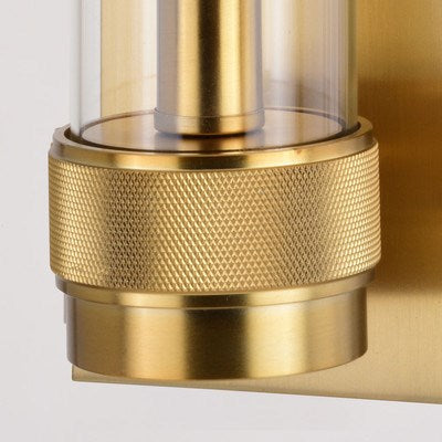 14-in.H Wall Light Satin Brass