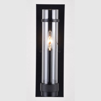 14-in.H Wall Light Matte Black
