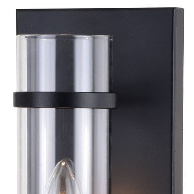 14-in.H Wall Light Matte Black