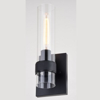 13-in.H Wall Light Matte Black