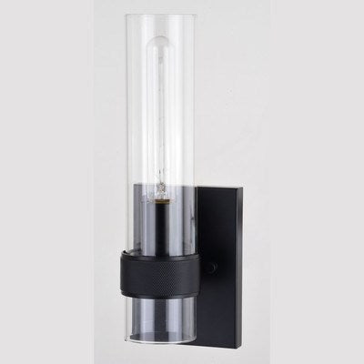 13-in.H Wall Light Matte Black