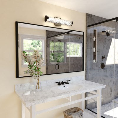 24-in. LED Vanity Matte Black
