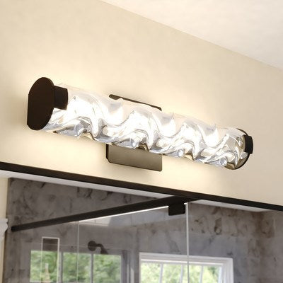 24-in. LED Vanity Matte Black
