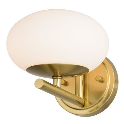 1 Light Wall Light Satin Brass by Vaxcel International