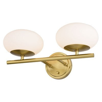 2 Light Vanity Satin Brass by Vaxcel International