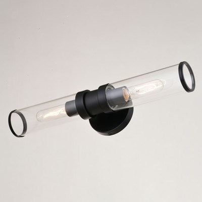 2 Light Wall Light Black