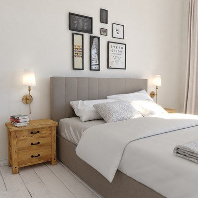 6-in. 1 Light Wall Light Natural Brass