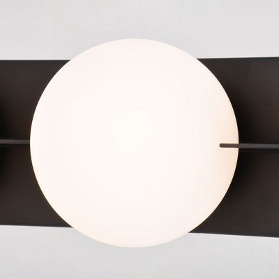 3 Light Vanity Light Matte Black