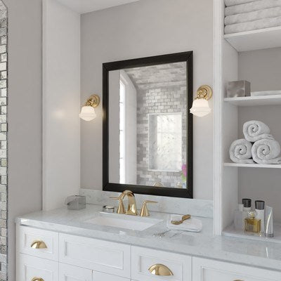 1 Light Wall Light Natural Brass