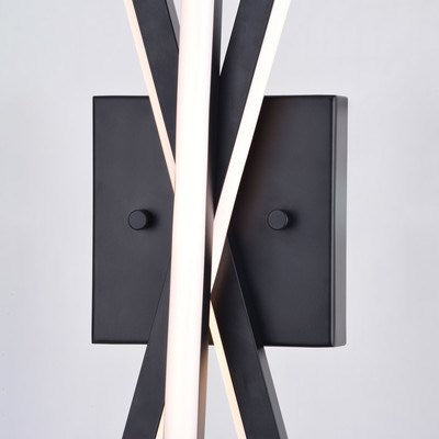 6.25-in. LED Wall Light Matte Black