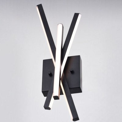 6.25-in. LED Wall Light Matte Black