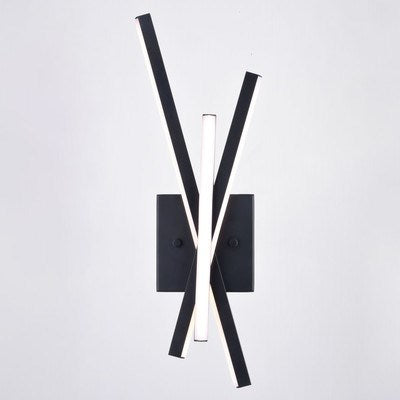 6.25-in. LED Wall Light Matte Black