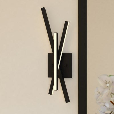 6.25-in. LED Wall Light Matte Black