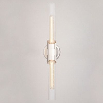 24.5-in. 2 Light Wall Light Polished Nickel