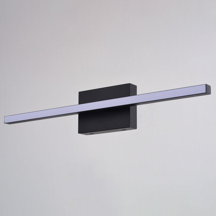 24-in. LED Vanity Light Matte Black