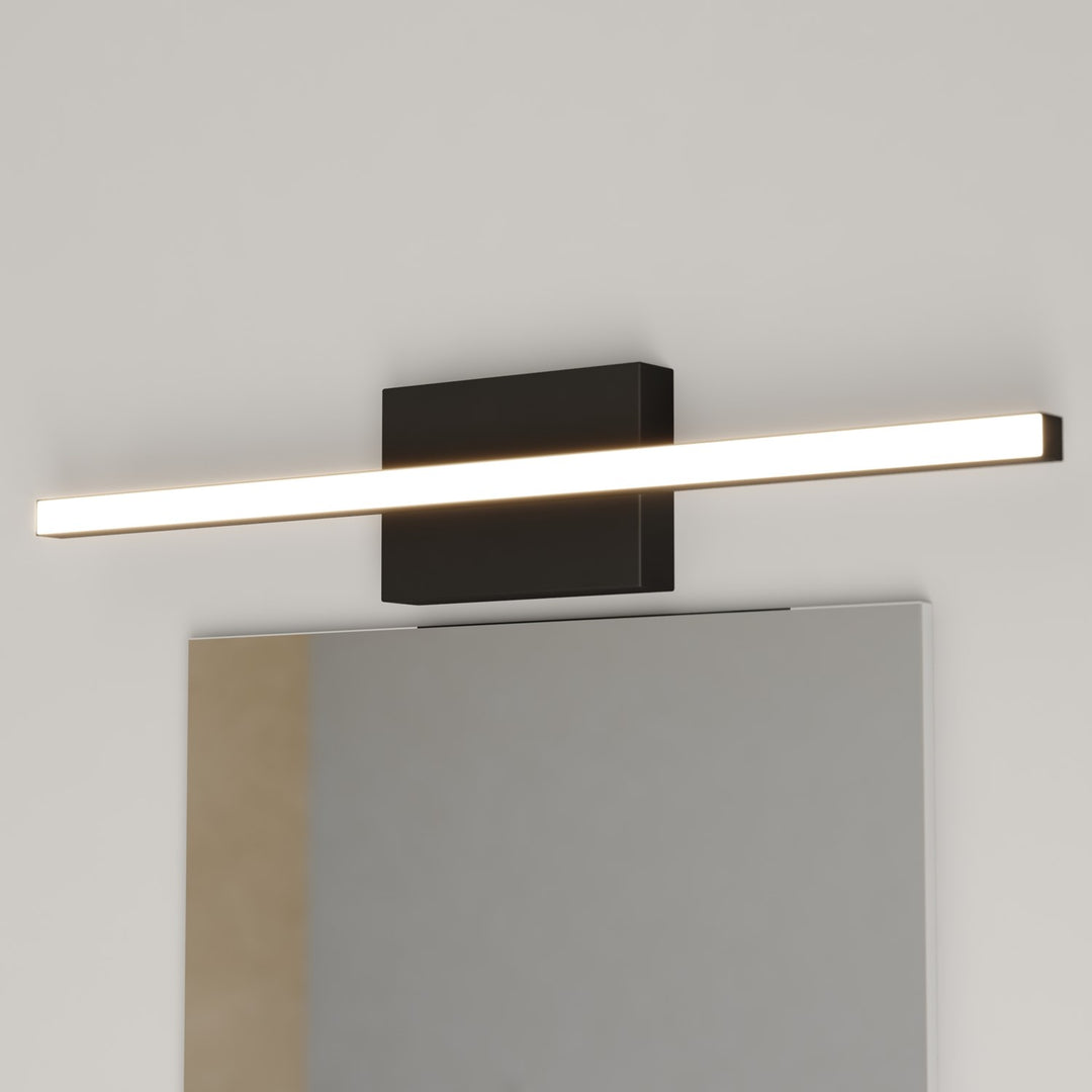 24-in. LED Vanity Light Matte Black