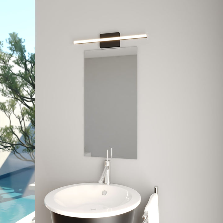 24-in. LED Vanity Light Matte Black