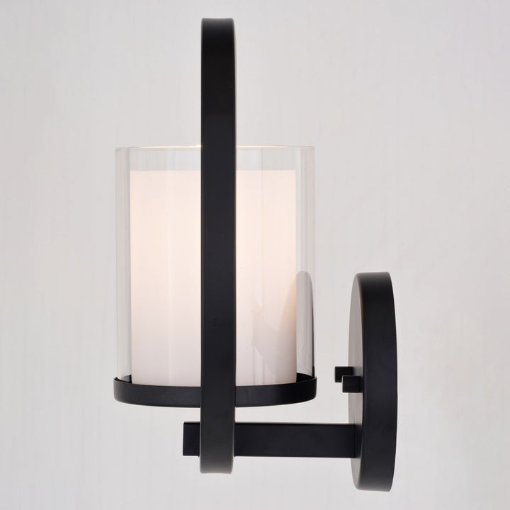 8-in. Wall Light Matte Black