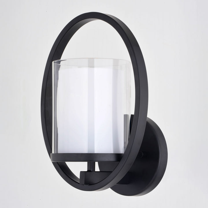 8-in. Wall Light Matte Black