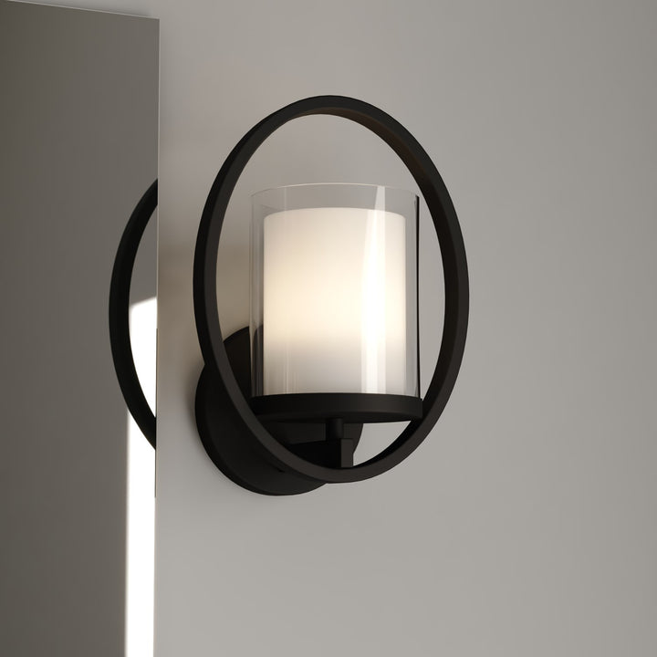 8-in. Wall Light Matte Black