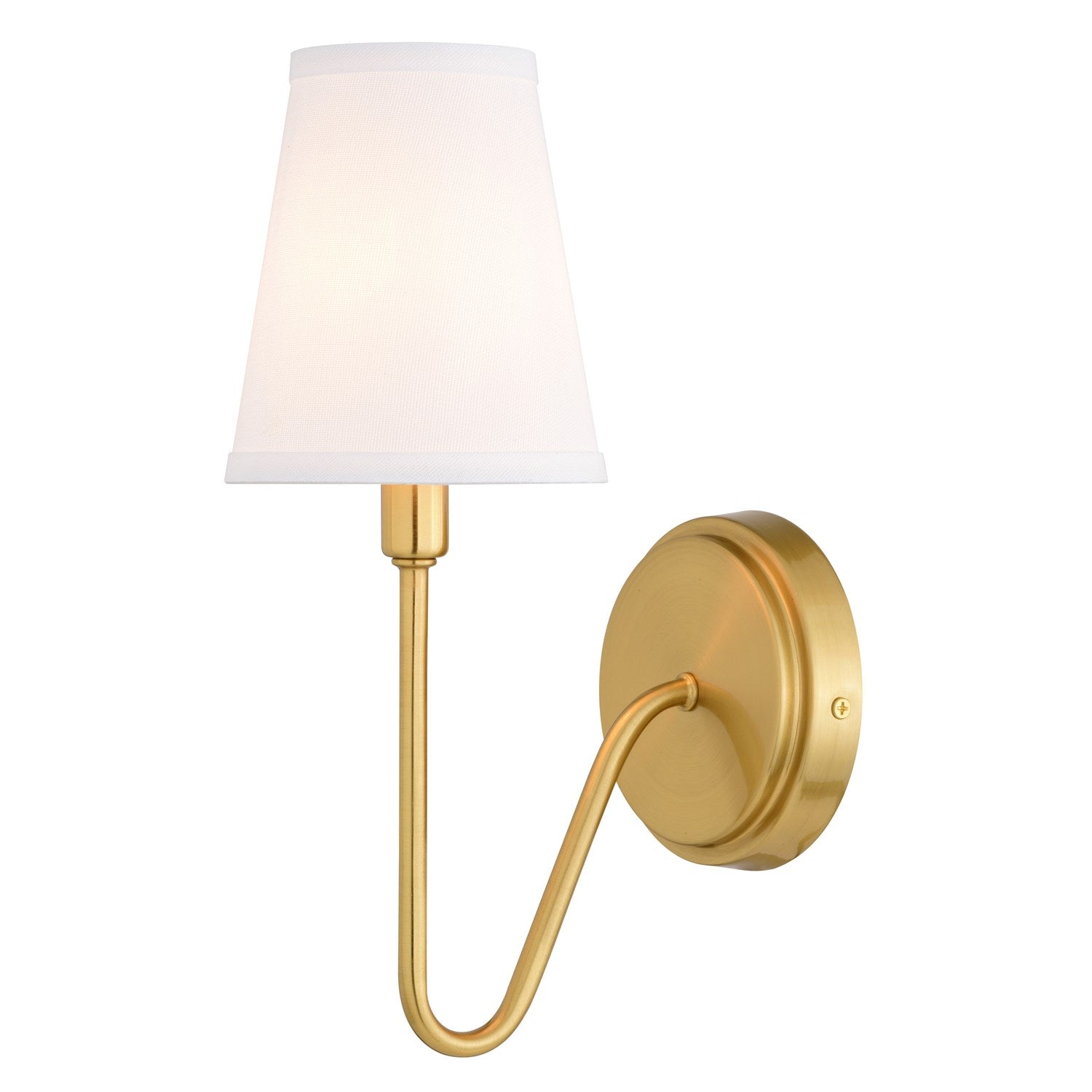1 Light Wall Light Muted Brass by Vaxcel International