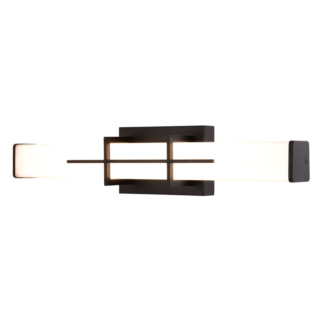 22.5-in. W LED Vanity Matte Black by Vaxcel International