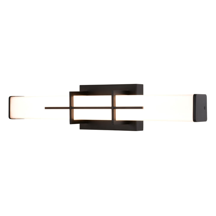 22.5-in. W LED Vanity Matte Black by Vaxcel International