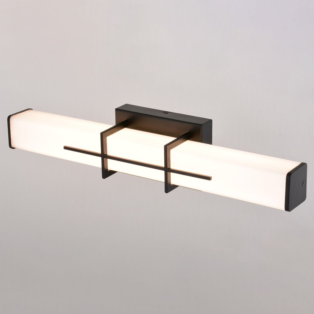 22.5-in. W LED Vanity Matte Black