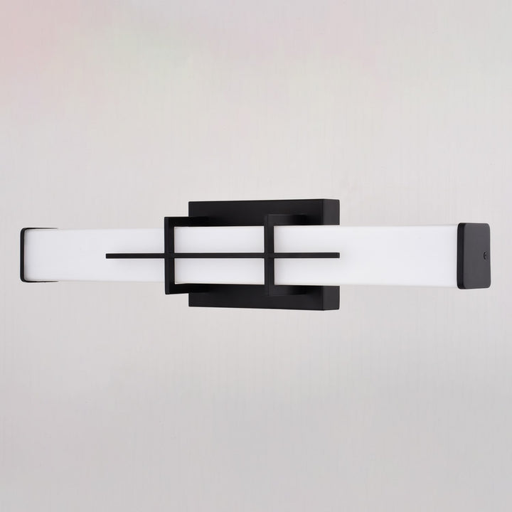 22.5-in. W LED Vanity Matte Black
