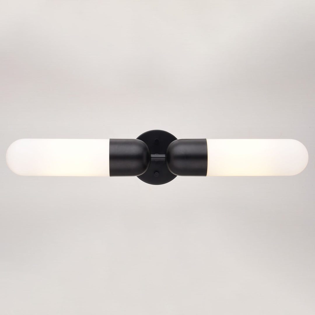 24.75-in. 2 Light Wall Light Matte Black