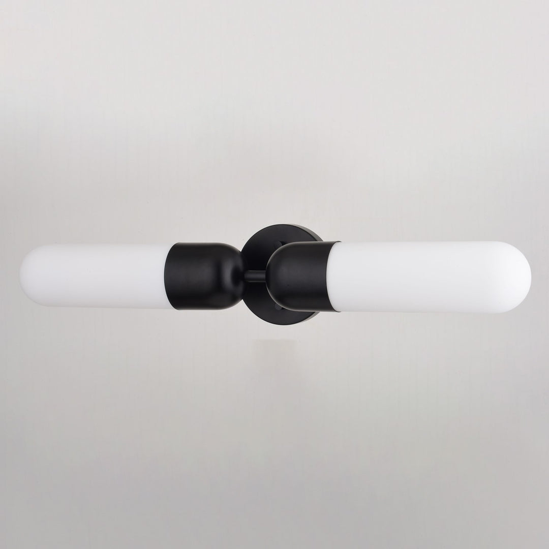 24.75-in. 2 Light Wall Light Matte Black