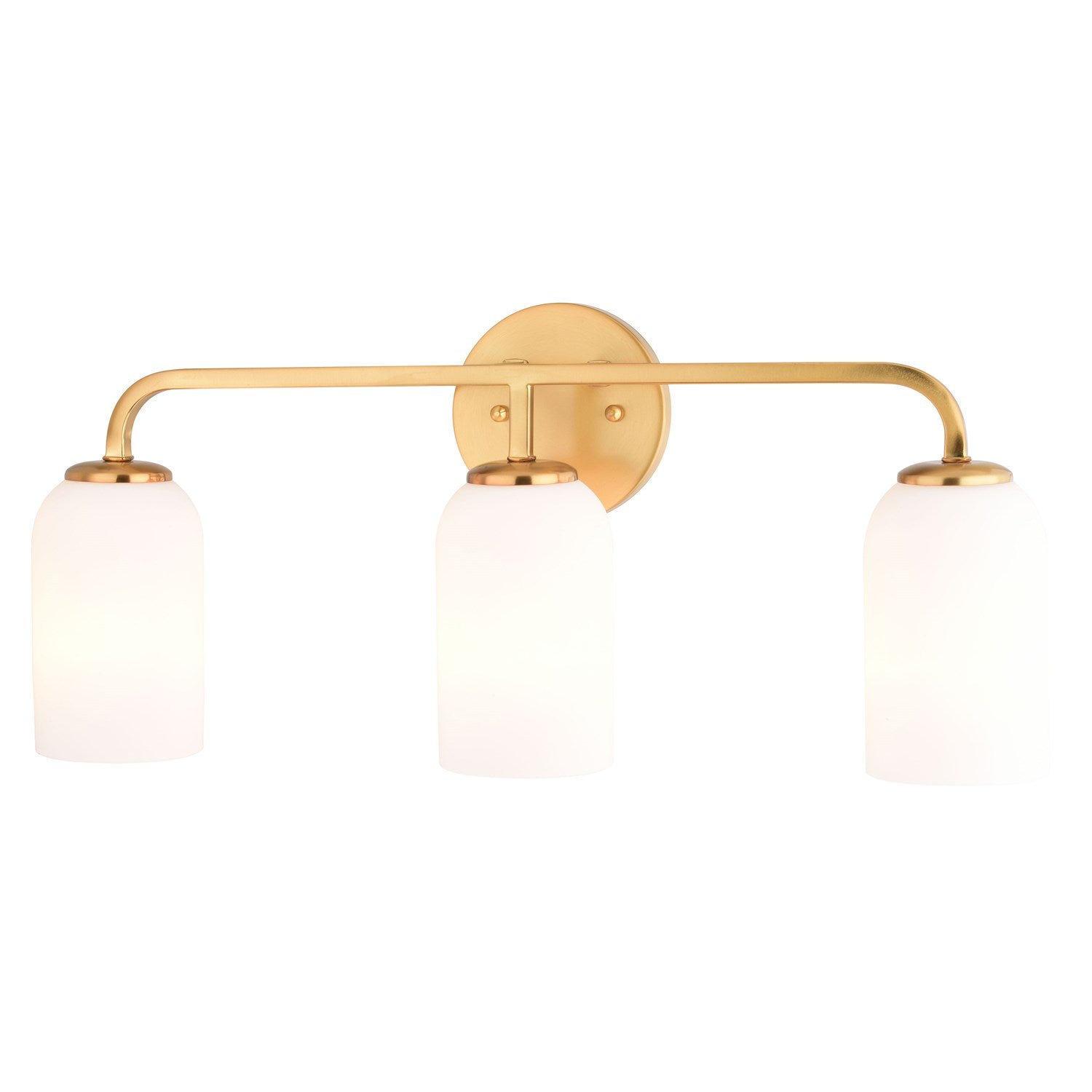 23-in. W 3 Light Vanity Natural Brass by Vaxcel International