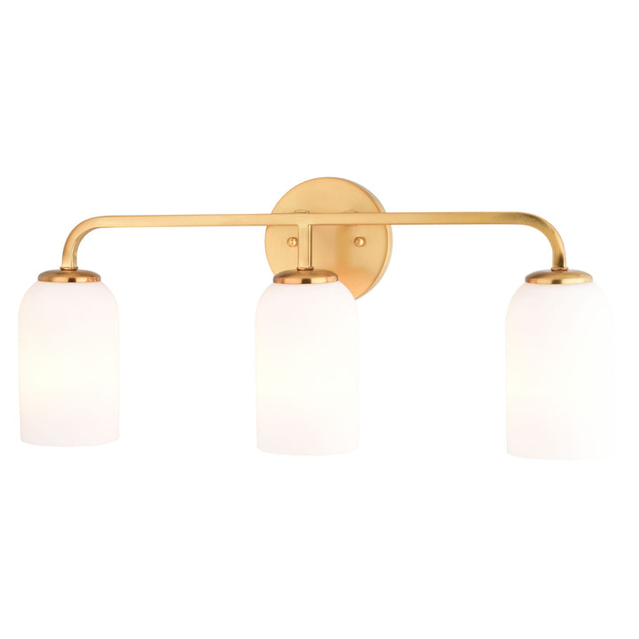 23-in. W 3 Light Vanity Natural Brass by Vaxcel International
